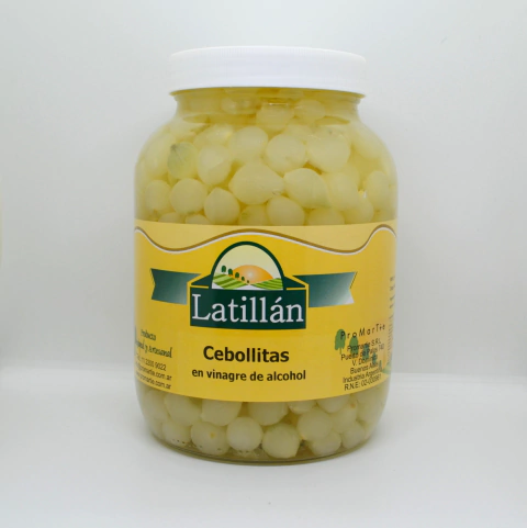 Cebollitas en vinagre 3 kg