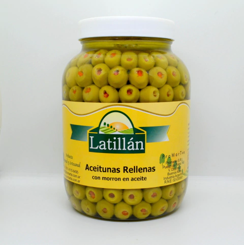 Aceitunas rellenas en aceite 3 kg