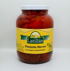 Morron condimentado con piel en vinagre 3 kg