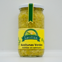Pasta de aceitunas verdes 330g