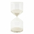 Ampulheta Creme em Vidro 60 Minutos - comprar online