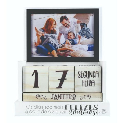 CALENDÁRIO PORTA RETRATO