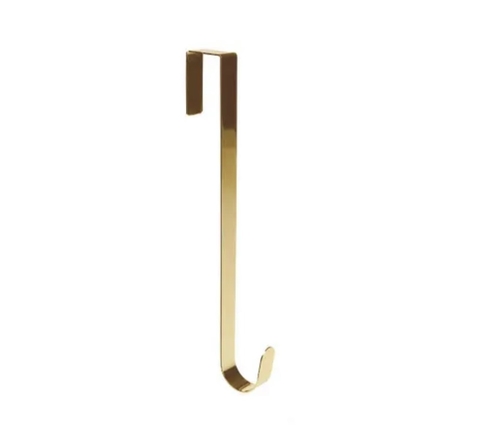 Gancho para guirlanda dourado