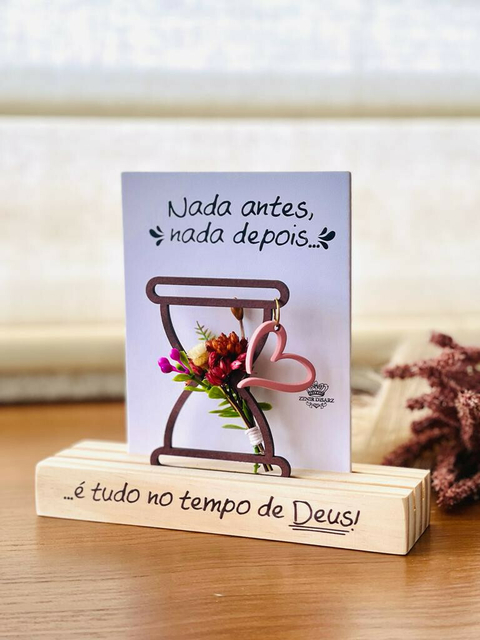 PLAQUINHA TEMPO