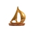 Escultura Barco Ouro Velho