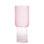 Vaso Rosé em Vidro Fosco