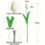 TULIPA DE ESPUMA BRANCA - comprar online