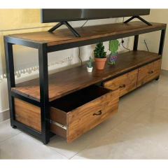 RACK PREMIUM DE TV 3 CAJONES 160x40x70 - comprar online