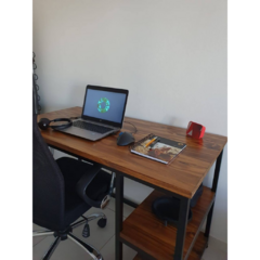 Escritorio con estantes 120x60x76 Oportunidad - tienda online