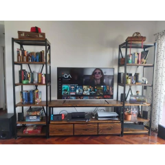 Combo Rack de TV 3 Cajones 140cm con torres 40cm en internet