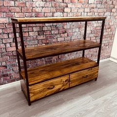 Rack de TV doble estante - Cuarenta Home & Deco