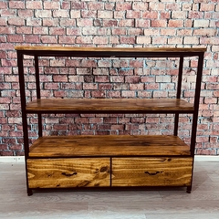 Rack de TV doble estante - comprar online