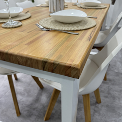 Mesa "Aluche" Madera de Eucalipto 150x80 B