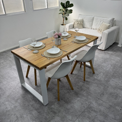 Mesa "Aluche" Madera de Eucalipto 150x80 B en internet