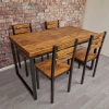 Combo Mesa Premium 140x80x80 + 4 sillas