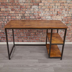 Escritorio con estantes 120x60x76 - comprar online