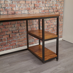 Escritorio con estantes 120x60x76 - Cuarenta Home & Deco