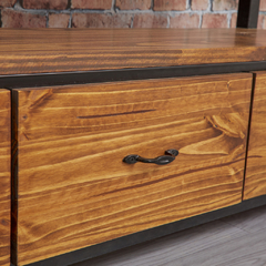 RACK PREMIUM DE TV 3 CAJONES 160x40x70 - tienda online