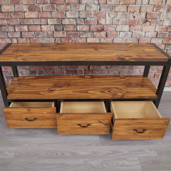 RACK PREMIUM DE TV 3 CAJONES 140x40x70 - comprar online