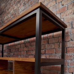 Combo Rack de TV 140cm con torres 60cm - Cuarenta Home & Deco
