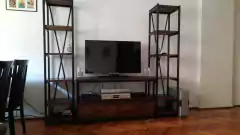 Combo Rack de TV 2 Cajones 120cm con torres 40cm