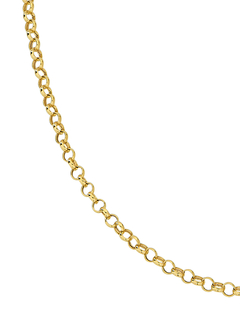 Corrente Elo Português Ouro 18k - comprar online