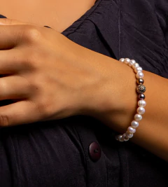 Pulseira Pérola Color na internet