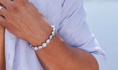 Pulseira Pérola Água Doce - comprar online