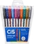 Caneta Gel Glitter 1.0mm C/ 10 Cores - Cis