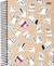 Caderno Universitário 1 Matéria Flork 80fls - Jandaia - comprar online