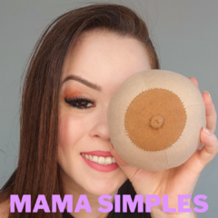 1 mama de tecido + capas mamilos diferentes (escolha a quantidade, valor altera) na internet
