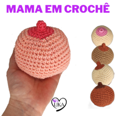 1 Mama de crochê (escolha o tamanho valor altera)