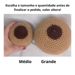 1 Mama de crochê (escolha o tamanho valor altera) na internet