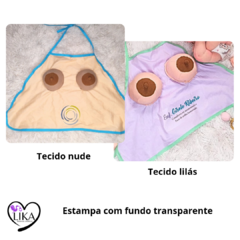 Imagem do Top/Avental com Mamas (tecido tricoline)