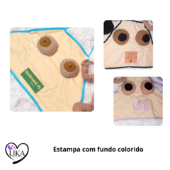Top/Avental com Mamas (tecido tricoline)