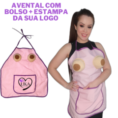 Avental com bolso (Tecido oxford não amassa)
