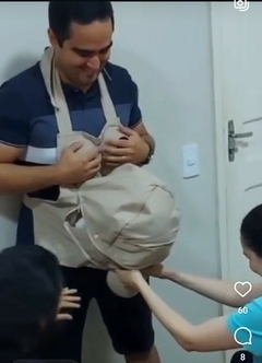 Avental simulador de parto normal e cesárea (SEM bebê) - LIKA