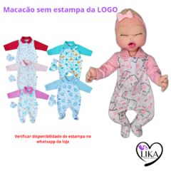 Body OU Macacão personalizado com sua LOGO ou sem logo - LIKA