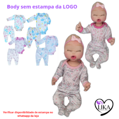 Body OU Macacão personalizado com sua LOGO ou sem logo
