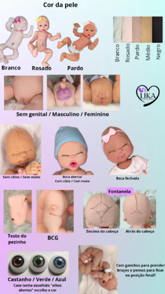 Bebê RN + Placenta - loja online