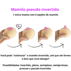 1 Mama de crochê (escolha o tamanho valor altera) - comprar online