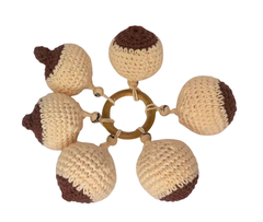 Argola com 6 mini mamas (escolha o tamanho valor altera) na internet
