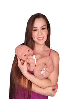 Bebê RN tamanho Recém Nascido 48 cm na internet