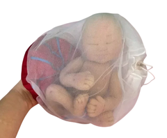 Feto 30 cm + Mini placenta+ Útero - comprar online
