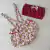 Conjunto suspensório com top cachorrinhos ♥ rosé e marsala