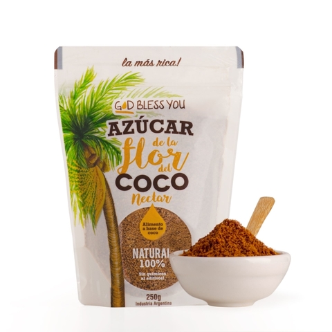 Azúcar de la flor del coco - néctar