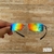 Lupa do vilão-camaleão-arco iris