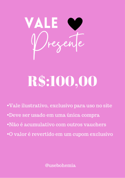 Vale presente 100,00