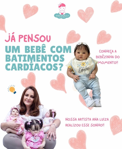 Imagem do banner rotativo Ana Dolls | Bebê Reborn