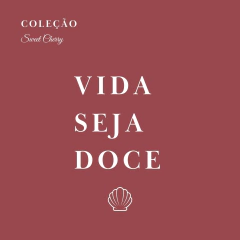 Kit 2 Guardanapos de Tecido 100% Algodão 40x40cm - Sweet Cherry - loja online